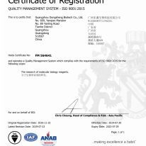 第十年！東盛順利通過質(zhì)量管理體系年審，換發(fā)ISO 9001: 2015新證書